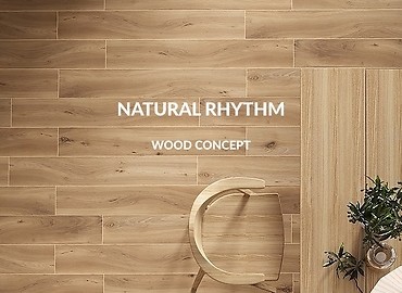 Wood-like ceramic tiles - wood concept