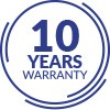 10 YEAR WARRANTY ON ALL ELEMENTS OF THE SYSTEM