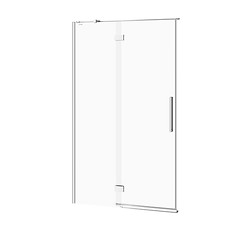 CREA shower enclosure door with hinges, left 120 x 200