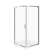 SET B153: ARTECO square shower enclosure 90 x 90 x 190 with TAKO shower tray 90 x 4