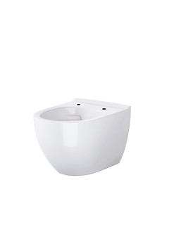Set B246 ZEN by Cersanit Wall Hung Bowl Cleanon With Slim Duroplast Toilet Seat