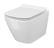 Set B220 Whb CITY Square Wallhung Bowl Cleanon With Hidden Fixation With ...