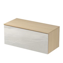 INVERTO by Cersanit Lake Stone countertop cabinet 100