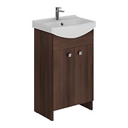 Washbasin Cabinet Sati CERSANIA 50 Brown For Self-Assembly