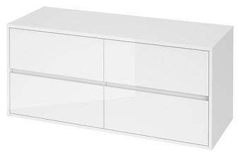 CREA 120 washbasin cabinet with countertop white