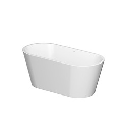 CREA 160x75 oval freestanding bathtub