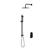 SET B258 CREA concealed set with bath-shower faucet black