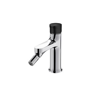 INVERTO by Cersanit deck-mounted bidet faucet chrome, 2 DESIGN IN 1 handles: ...