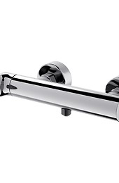 INVERTO by Cersanit wall mounted shower faucet chrome, 2 DESIGN IN 1 handles: ...