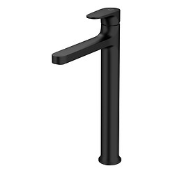 INVERTO by Cersanit deck-mounted high washbasin black, 2 DESIGN IN 1 handles: ...