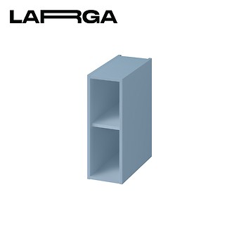 Module open cabinet bottom LARGA 20 - blue