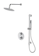 SET B552 ZEN by Cersanit concealed set with thermostatic wall-mounted faucet ...