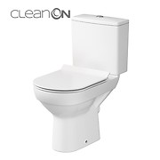 CITY 010 WC compact NEW CleanOn 603 with slim, duroplast, antibacterial, ...