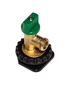 Cut off angle valve for SLIM&SILENT WC frame