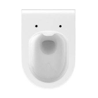 CREA wall hung bowl CleanOn oval without toilet seat