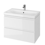 MODUO 80 washbasin cabinet white