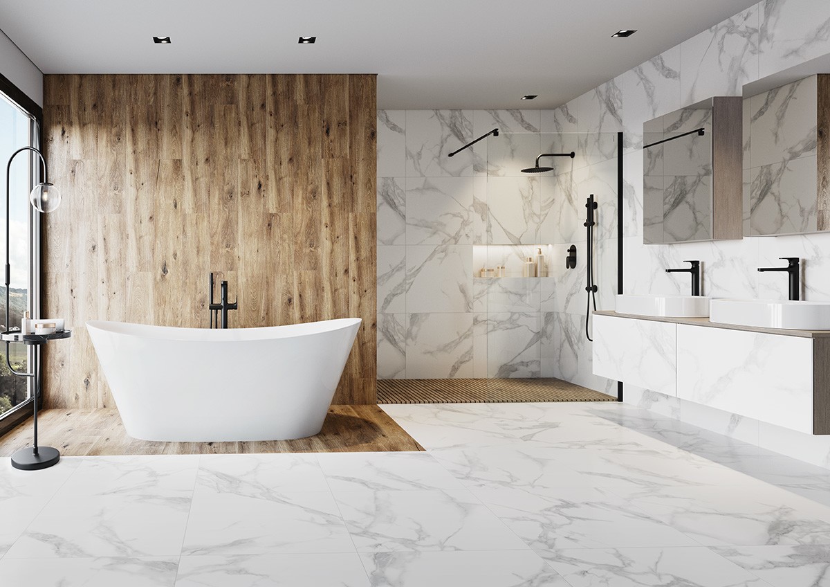 INVERTO by Cersanit OVAL freestanding bathtubs