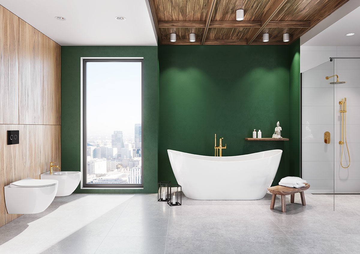 ZEN by Cersanit DOUBLE OVAL freestanding bathtubs